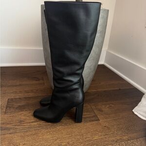 Steve Madden Black Ankle Boots